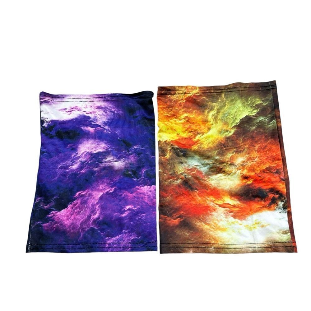 Brand new without tags Lot of two Digitally Printed Kids Neck Gators